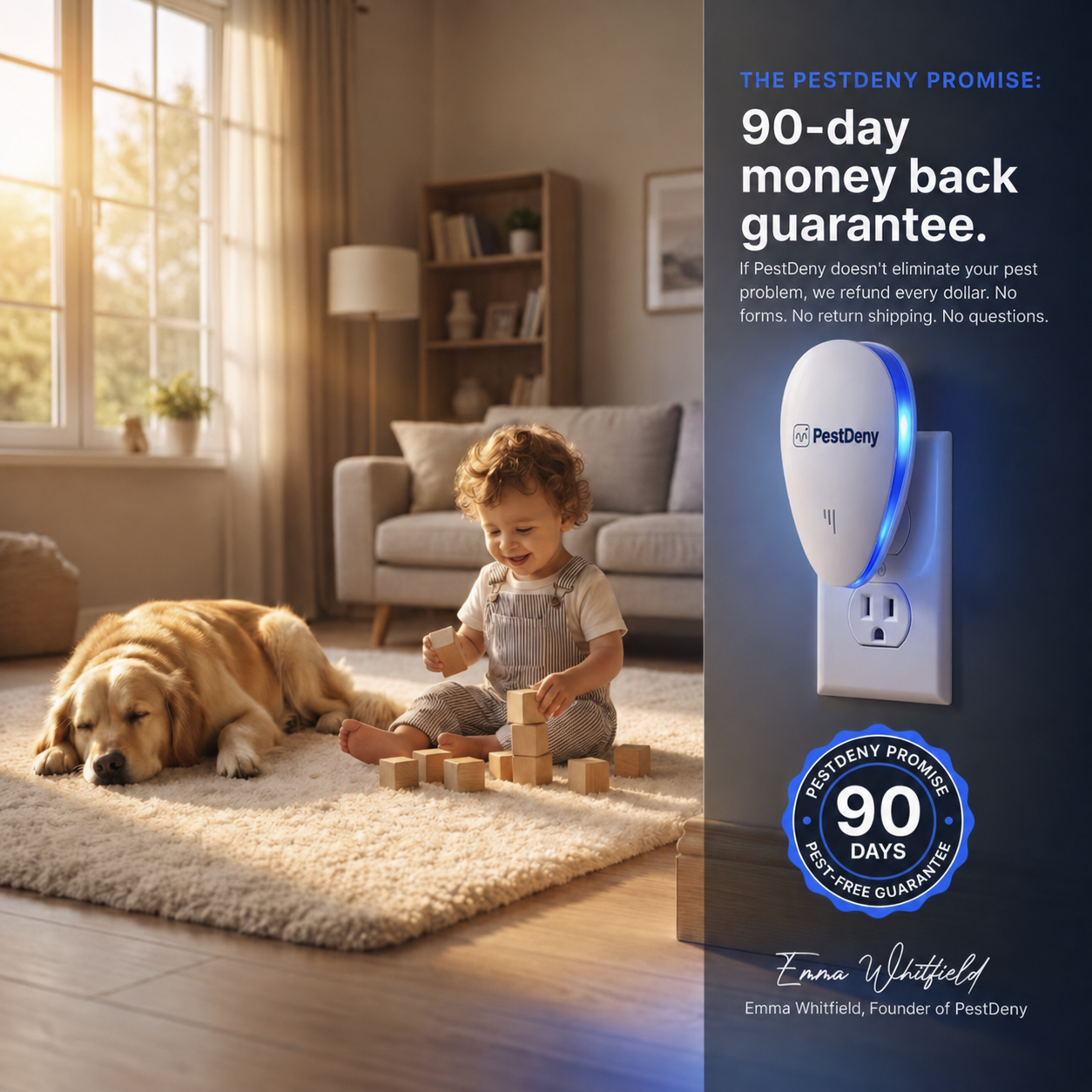 PESTDENY™ Ultrasonic Pest Defense System